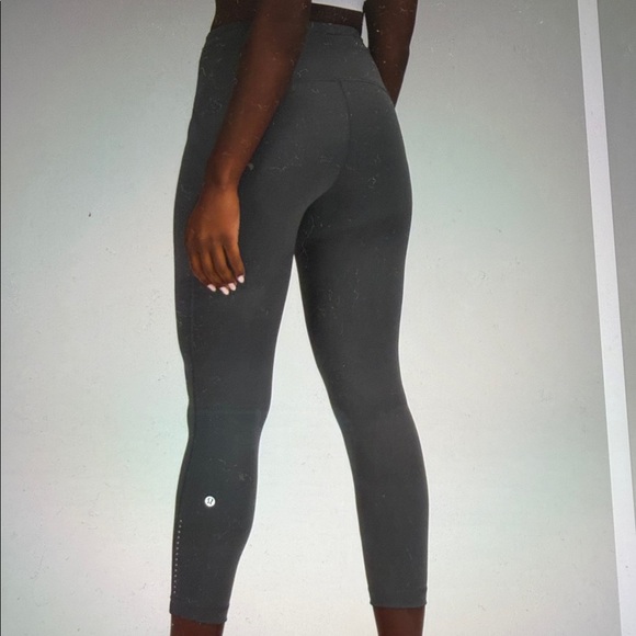 lululemon athletica Pants - LuLuLemon Swift Speed High Rise Crop 23” Graphite Grey 8 Pockets Reflective
